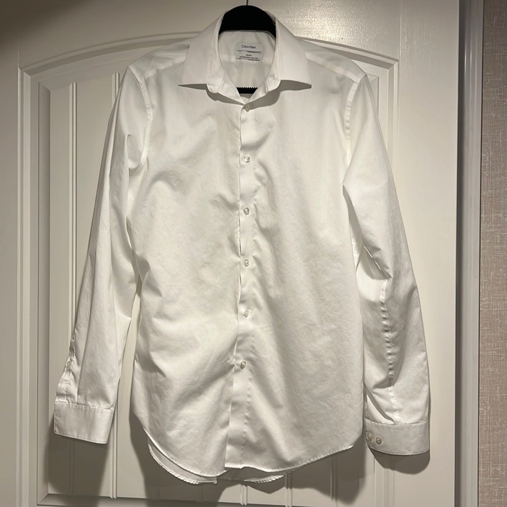 Calvin Klein White Dress Shirt